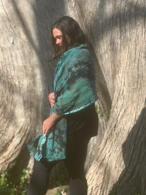 Silken Embrace: Wraps & Shawls