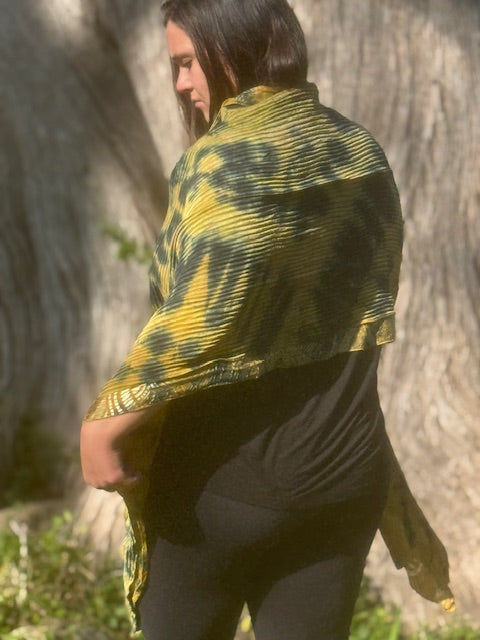 Silken Embrace: Wraps & Shawls