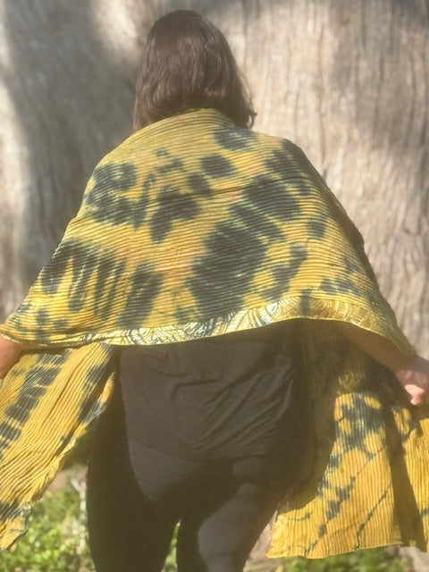 Silken Embrace: Wraps & Shawls