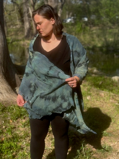Silken Embrace: Wraps & Shawls